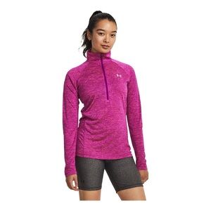 Under Armour Women's Tech Twist 1/2 Zip Long Sleeve Top | Size Medium